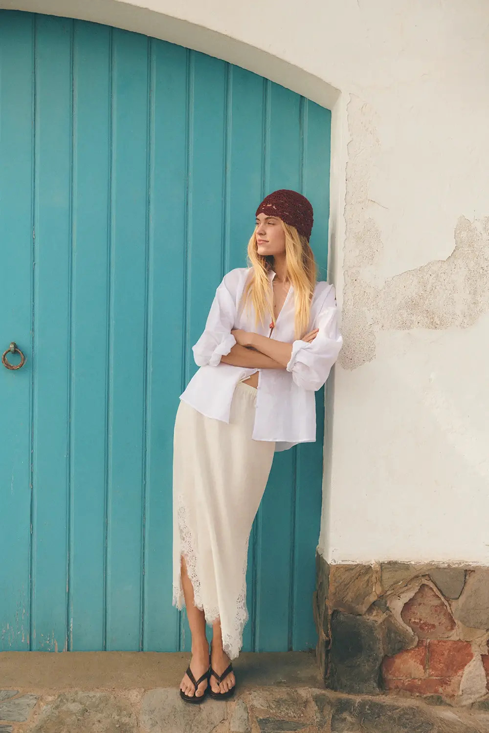 Oversized Shirt Outfit Idea Oversized Shirt Outfit Idea — Slip Skirts 2027