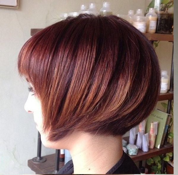 Blunt Bangs Visual Idea — Highlights Bob 2027