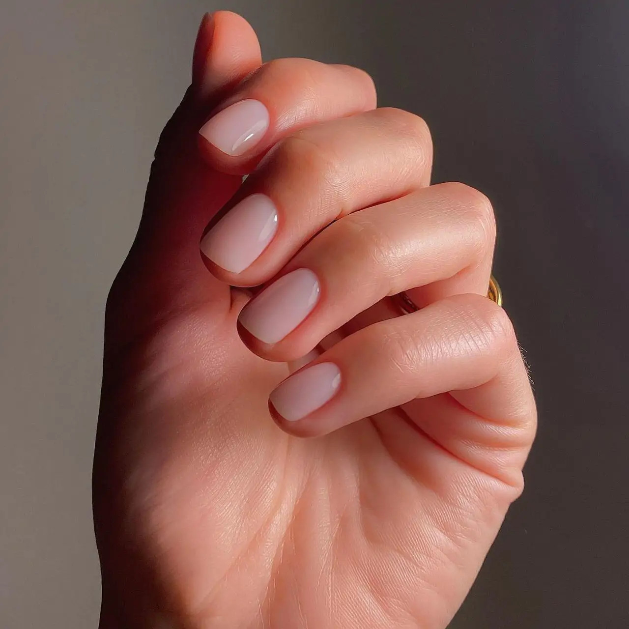 Perfectly Smooth Milky Nude Square Nails Perfectly Smooth Milky Nude Square Nails — Spring Nail Colors 2027