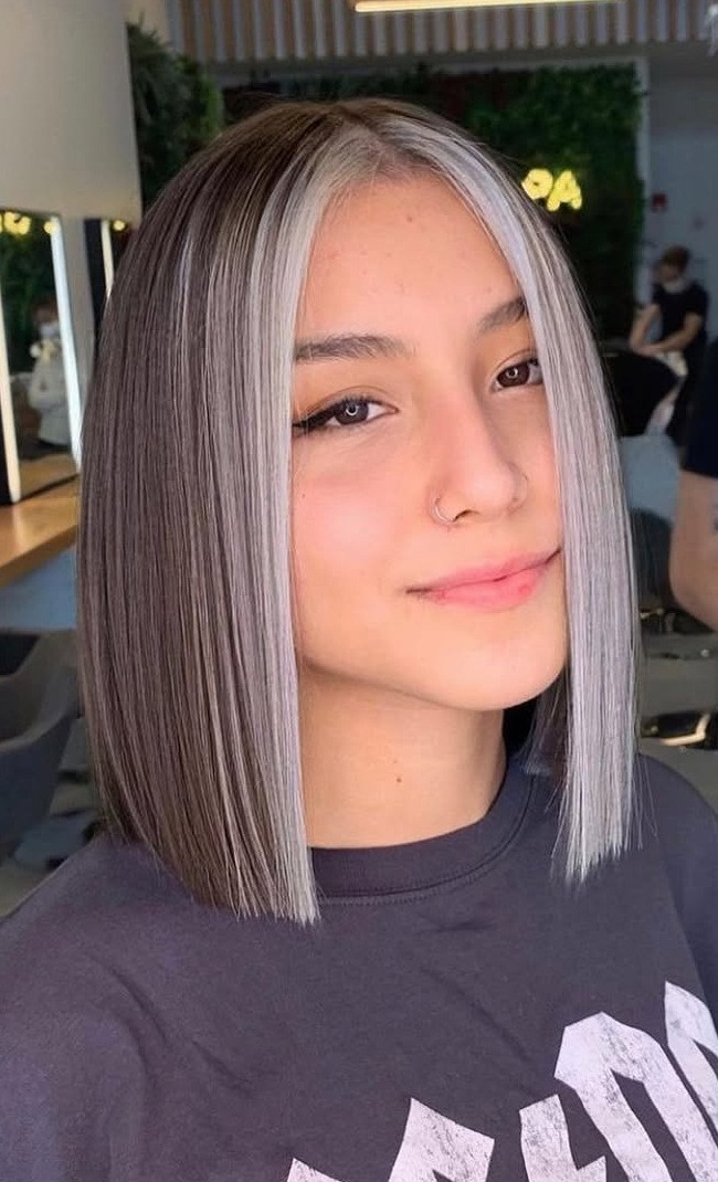 No Bangs Visual Idea No Bangs Visual Idea — Money Piece Bob 2027