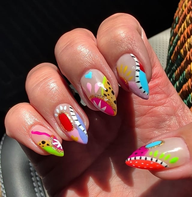 Long Stiletto Multi-Pattern Abstract Long Stiletto Multi-Pattern Abstract — Abstract Nails 2027
