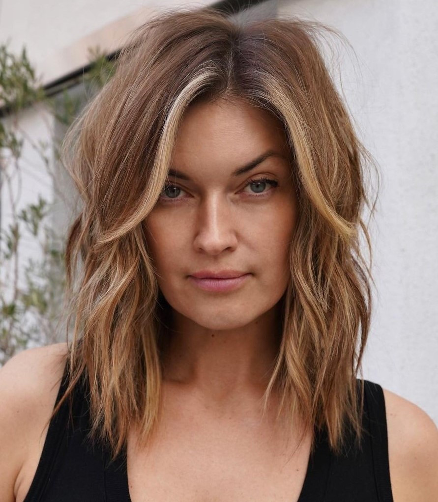 Ash Blonde Shag With Platinum Balayage Ash Blonde Shag With Platinum Balayage — Balayage on Thin Hair 2027