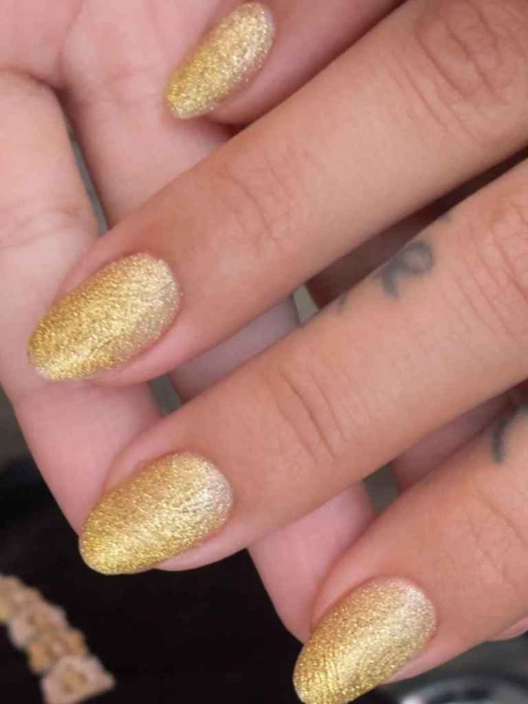 Bright Gold Glitter Bright Gold Glitter — Coachella Nails 2027