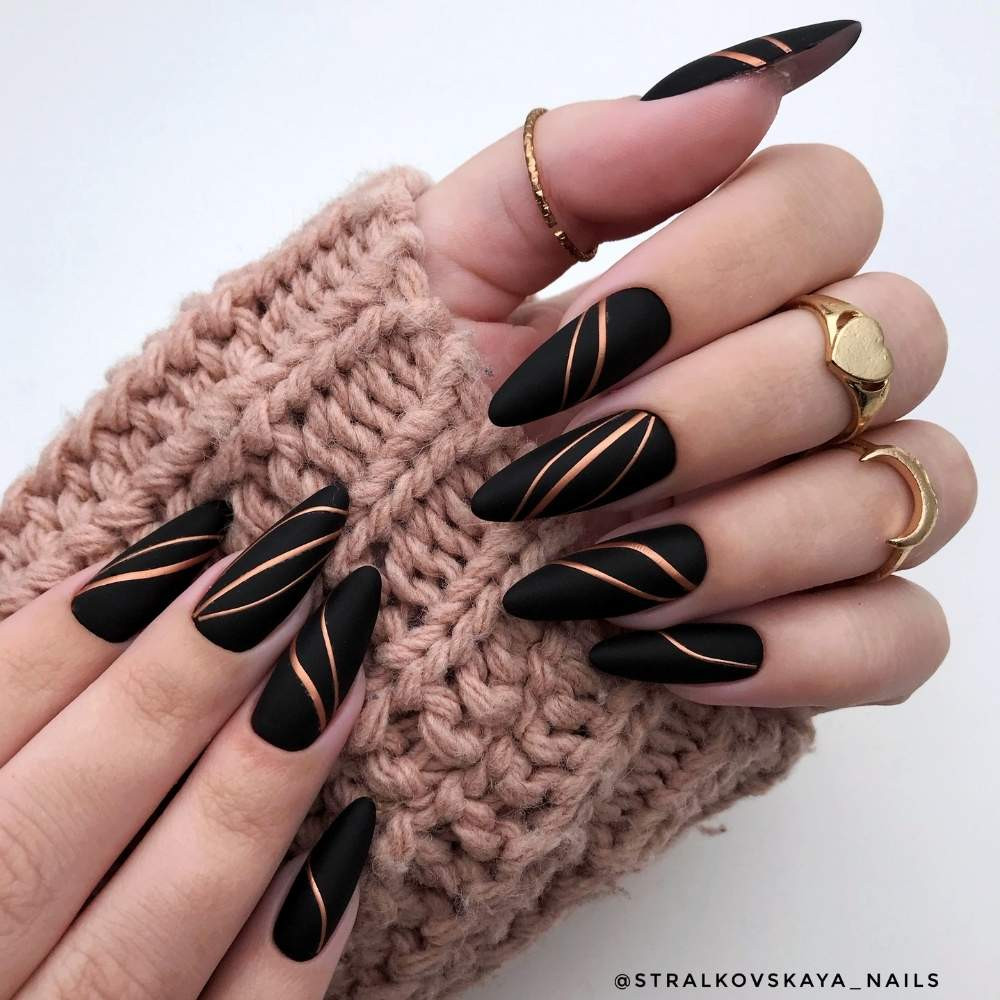 Matte Metallic Visual Idea Matte Metallic Visual Idea — Black Nails 2027