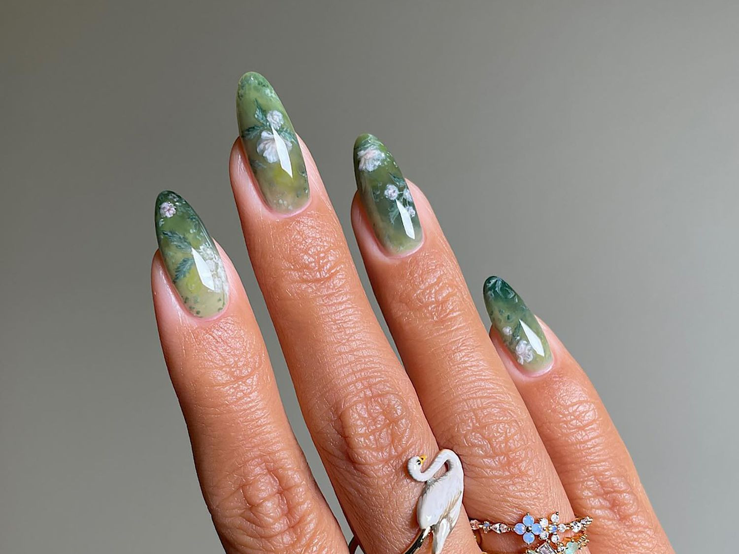 Glossy Jelly-Like Visual Idea Glossy Jelly-Like Visual Idea — Spring Floral Nails 2027