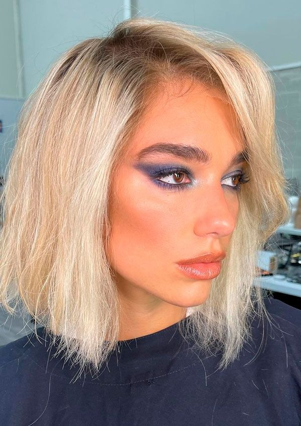 Platinum Blonde With Dark Roots Visual Idea — Blonde Hair Colors 2027