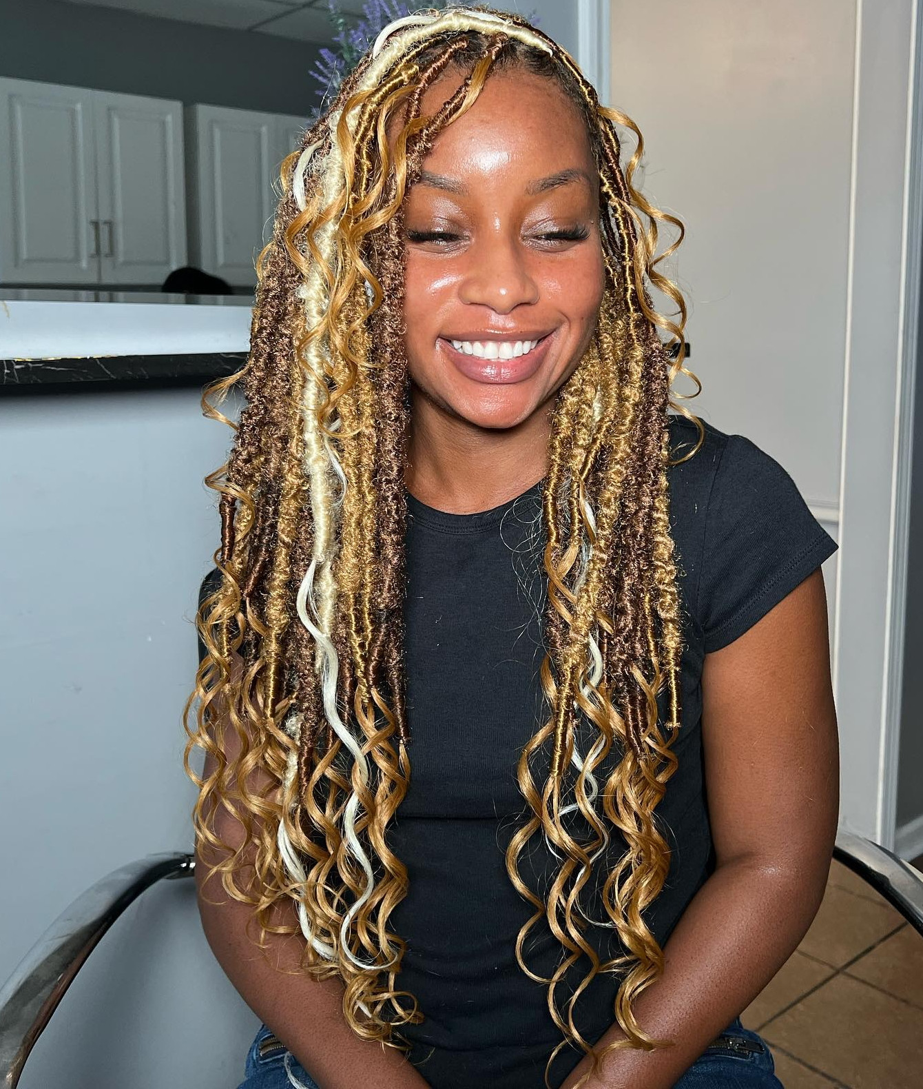 Brown And Blonde Highlighted Locs Brown And Blonde Highlighted Locs — Goddess Locs 2027