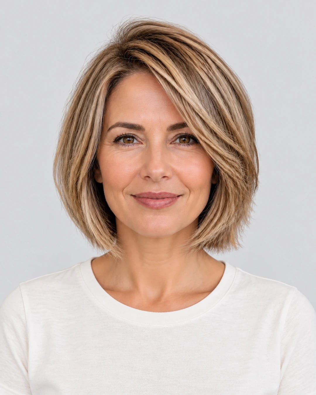 Honey Blonde With Lighter Highlights Visual Idea Honey Blonde With Lighter Highlights Visual Idea — Boyfriend Bob 2027
