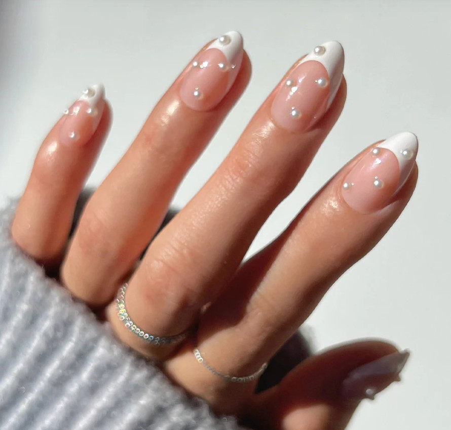 Bridal Special Events Visual Idea — French Tip Nails 2027