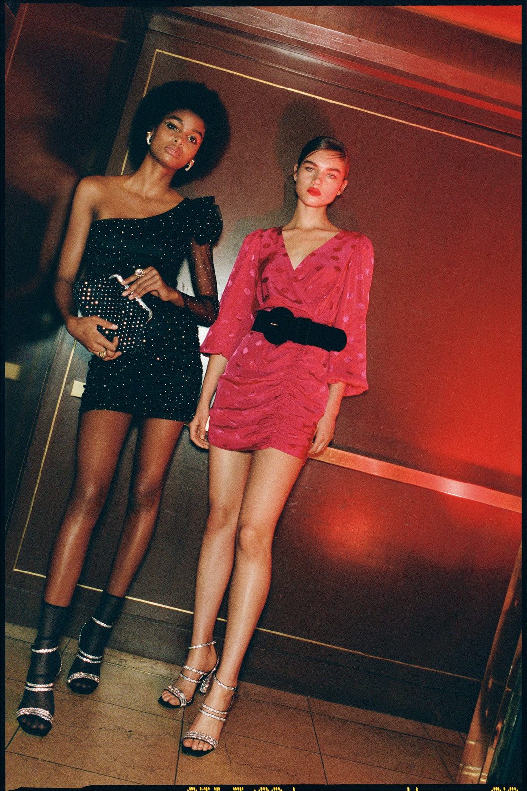 Sparkling Statement: The Embellished One-Shoulder Mini — Holiday Party Outfits 2026