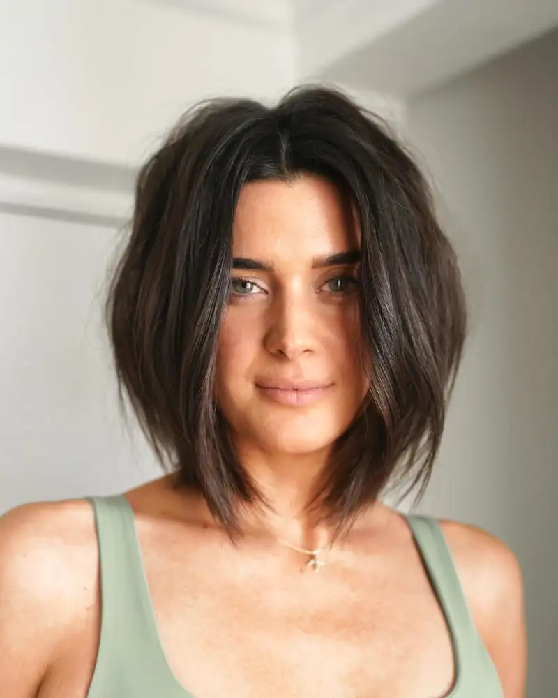 Dark Brown Visual Idea — Hairstyles 2027 for Thin Hair