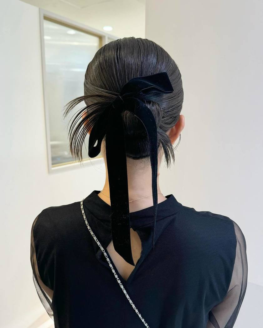 Mid-Back Visual Idea — Ribbon Hairstyles 2027