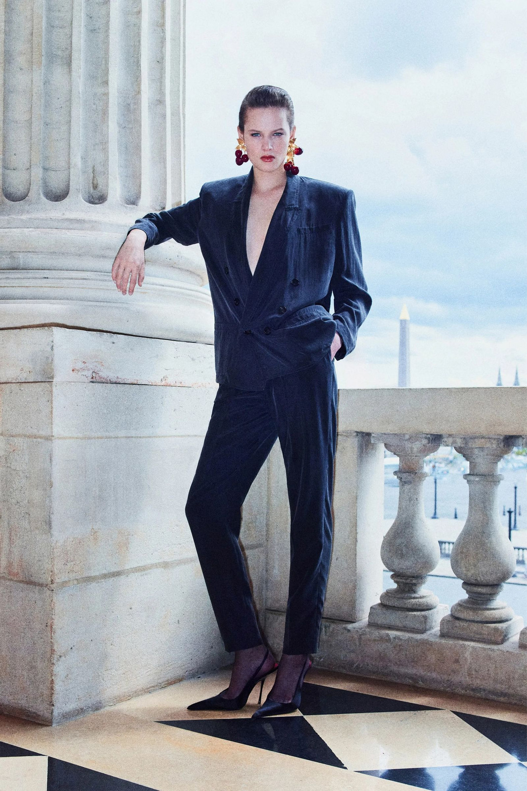 Double-Breasted Blazer Outfit Idea Double-Breasted Blazer Outfit Idea — New Years Eve Outfits 2027 with Pants