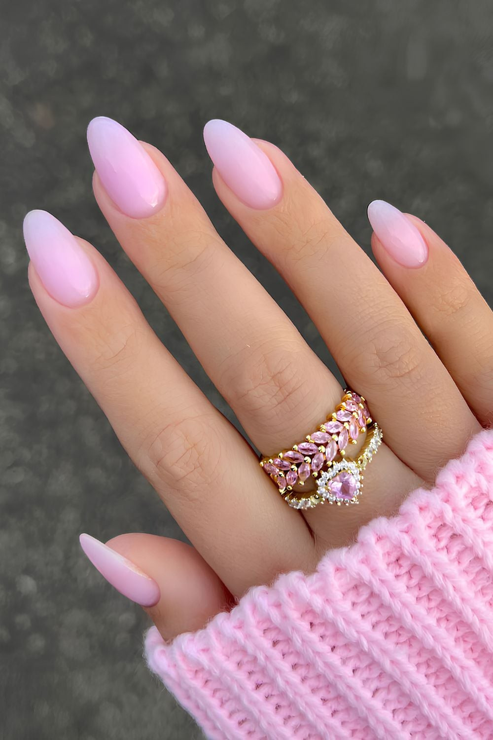 Glossy Visual Idea — Baby Pink Nails 2027