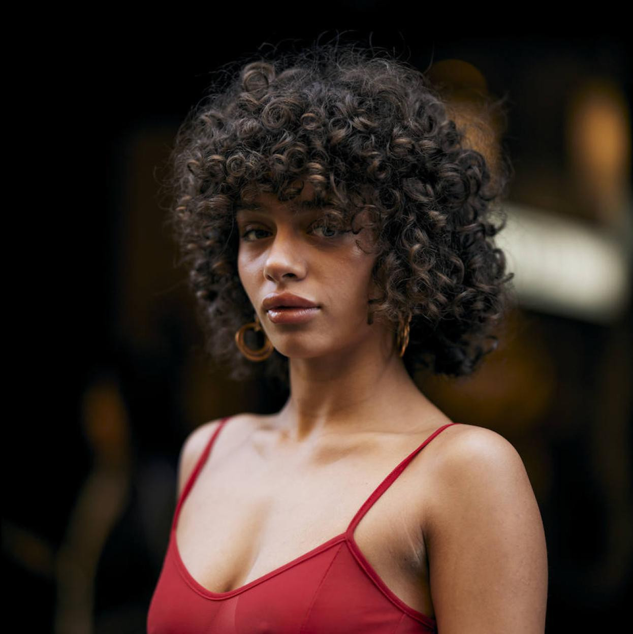 Natural Coily Chin Bob for Thick Hair Natural Coily Chin Bob for Thick Hair — Summer Hairstyles 2027