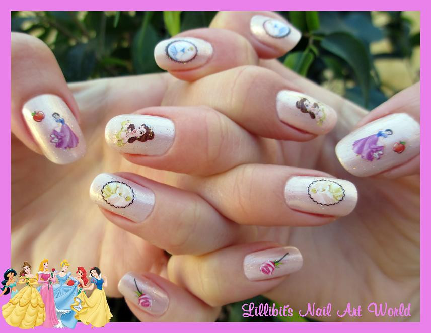 Glossy With Subtle Shimmer Visual Idea Glossy With Subtle Shimmer Visual Idea — Disney Nails 2027