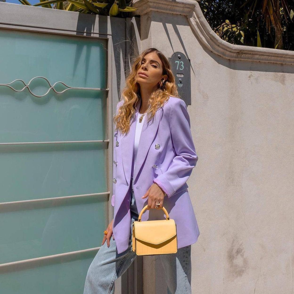 Playful Pastels: Lilac Blazer with Jeans Playful Pastels: Lilac Blazer with Jeans — Spring Outfits 2027 with Blazer