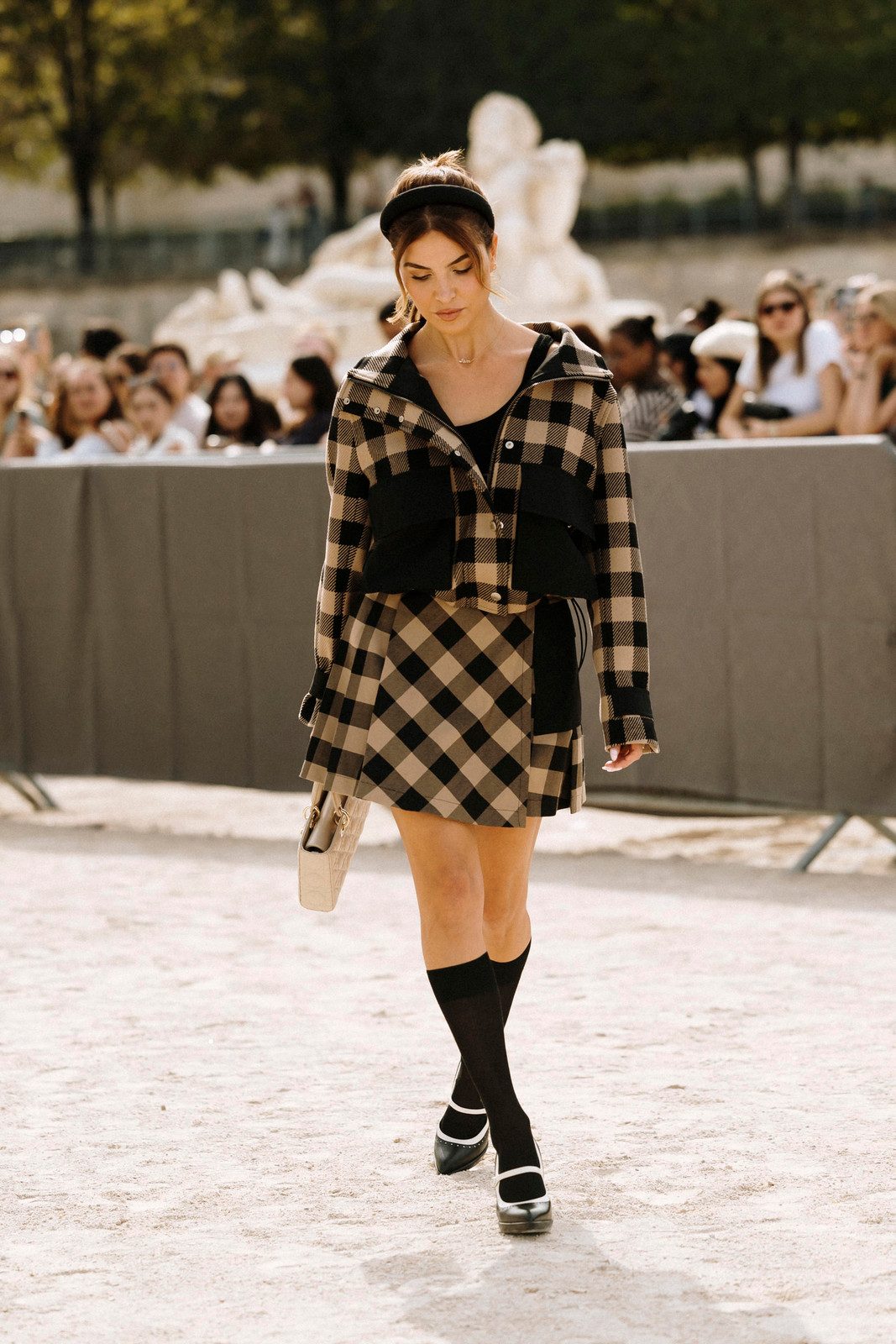 Matching Plaid Set with Loafers — Tumblr Outfits 2027