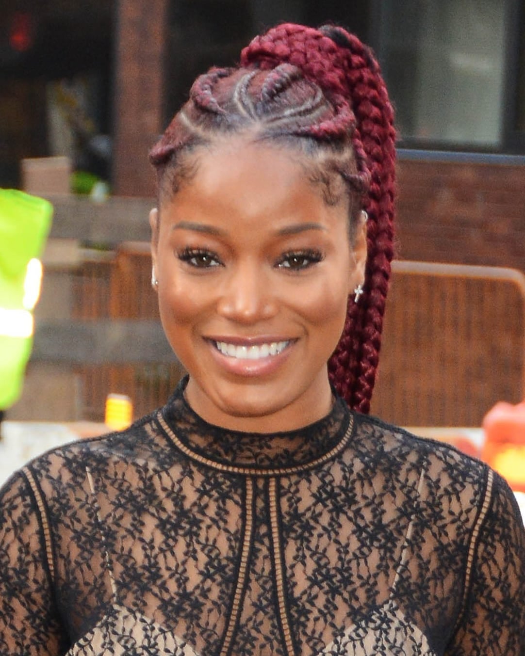 Burgundy Cornrows In A High Ponytail Burgundy Cornrows In A High Ponytail — 8 Cornrows 2027