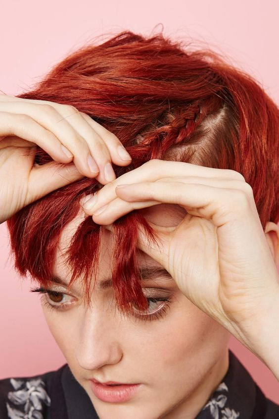 Red Visual Idea Red Visual Idea — Pixie Quick Weave Styles 2027