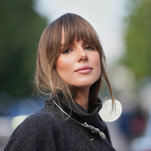 Layered Bob With Feathered Blunt Bangs Layered Bob With Feathered Blunt Bangs — Bangs 2027 for Square Face