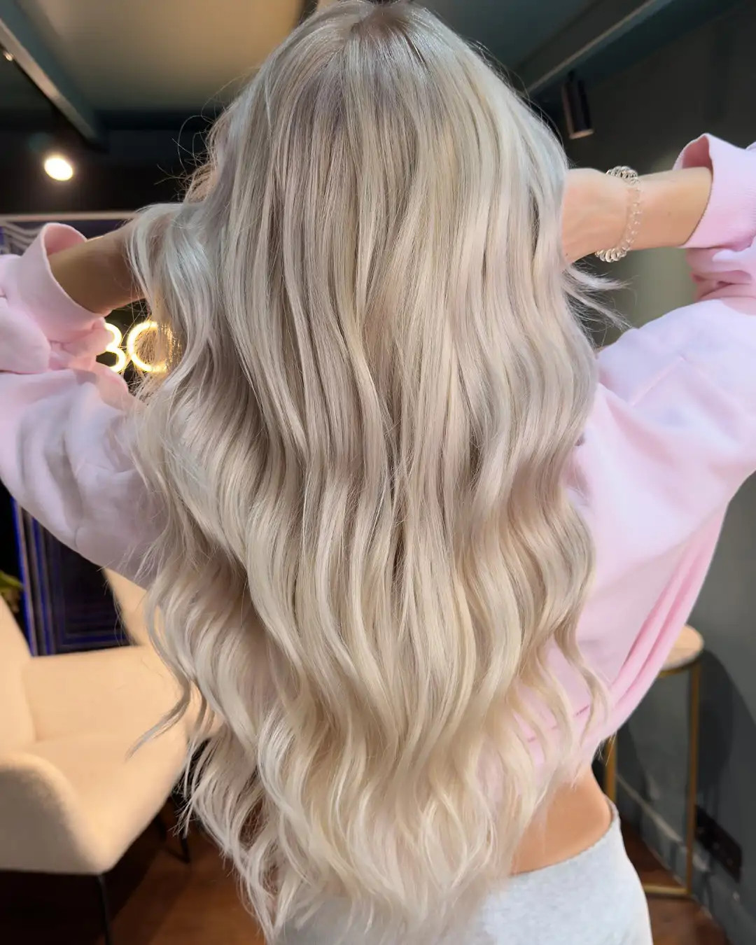 Back View Medium Crop Visual Idea Back View Medium Crop Visual Idea — Blonde Hair Trends 2027