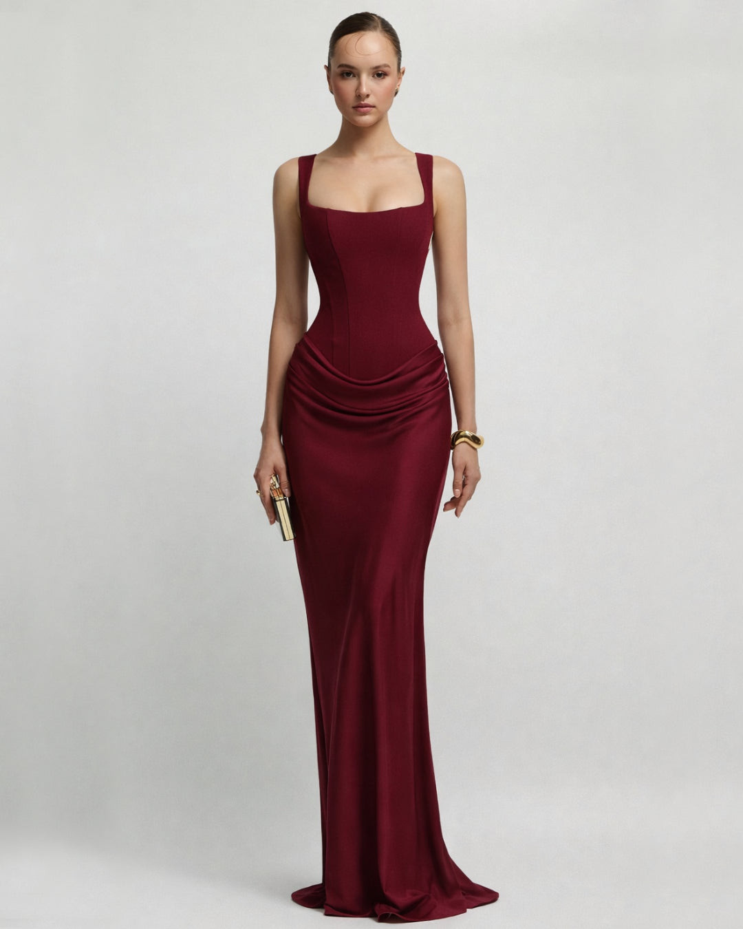 Burgundy Corset Dress Styling: Seasonality Burgundy Corset Dress Styling: Seasonality — Corset Dress Outfits 2027