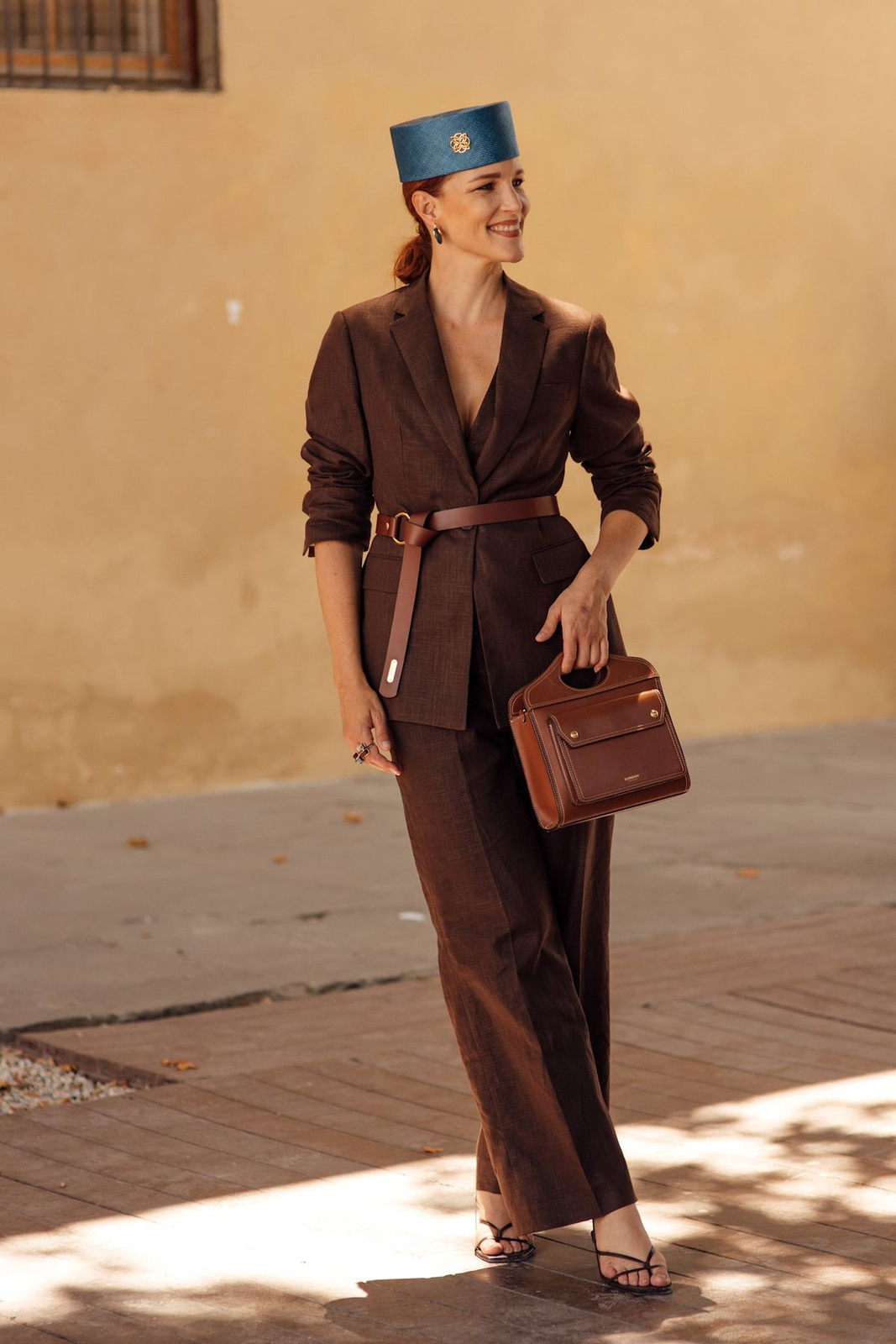 Smart Casual Chic Chocolate Brown Wide-Leg Suit Smart Casual Chic Chocolate Brown Wide-Leg Suit — Chocolate Brown Outfits 2027