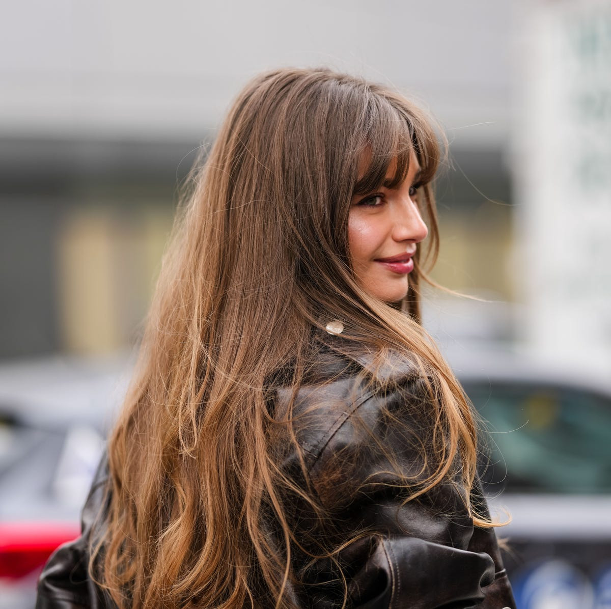 Medium Brown With Blonde Balayage Visual Idea Medium Brown With Blonde Balayage Visual Idea — Wispy Bangs 2027