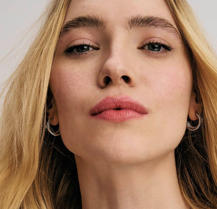Textured Silver Hoops: Subtle Sophistication Textured Silver Hoops: Subtle Sophistication — Silver Hoops Outfits 2027