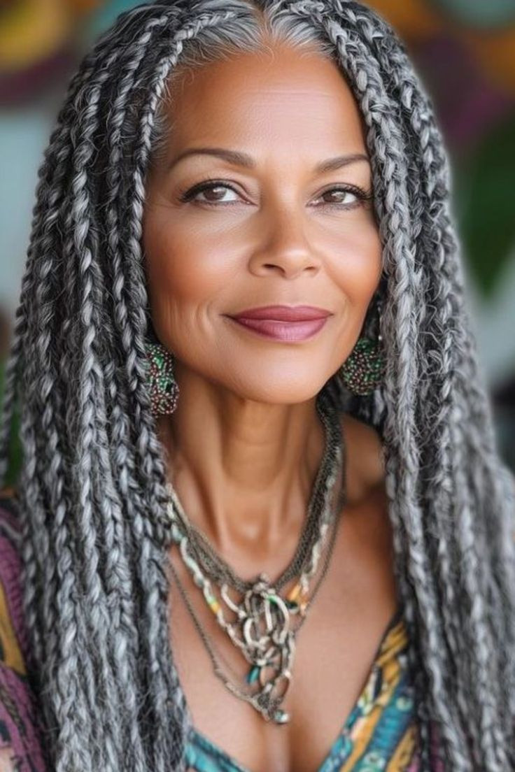 Dramatic Grey Kinky Twists Dramatic Grey Kinky Twists — Kinky Twists 2027
