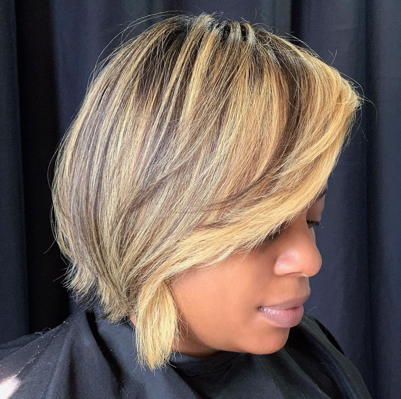 Bob Visual Idea Bob Visual Idea — Hair Color 2027 for Dark Skin