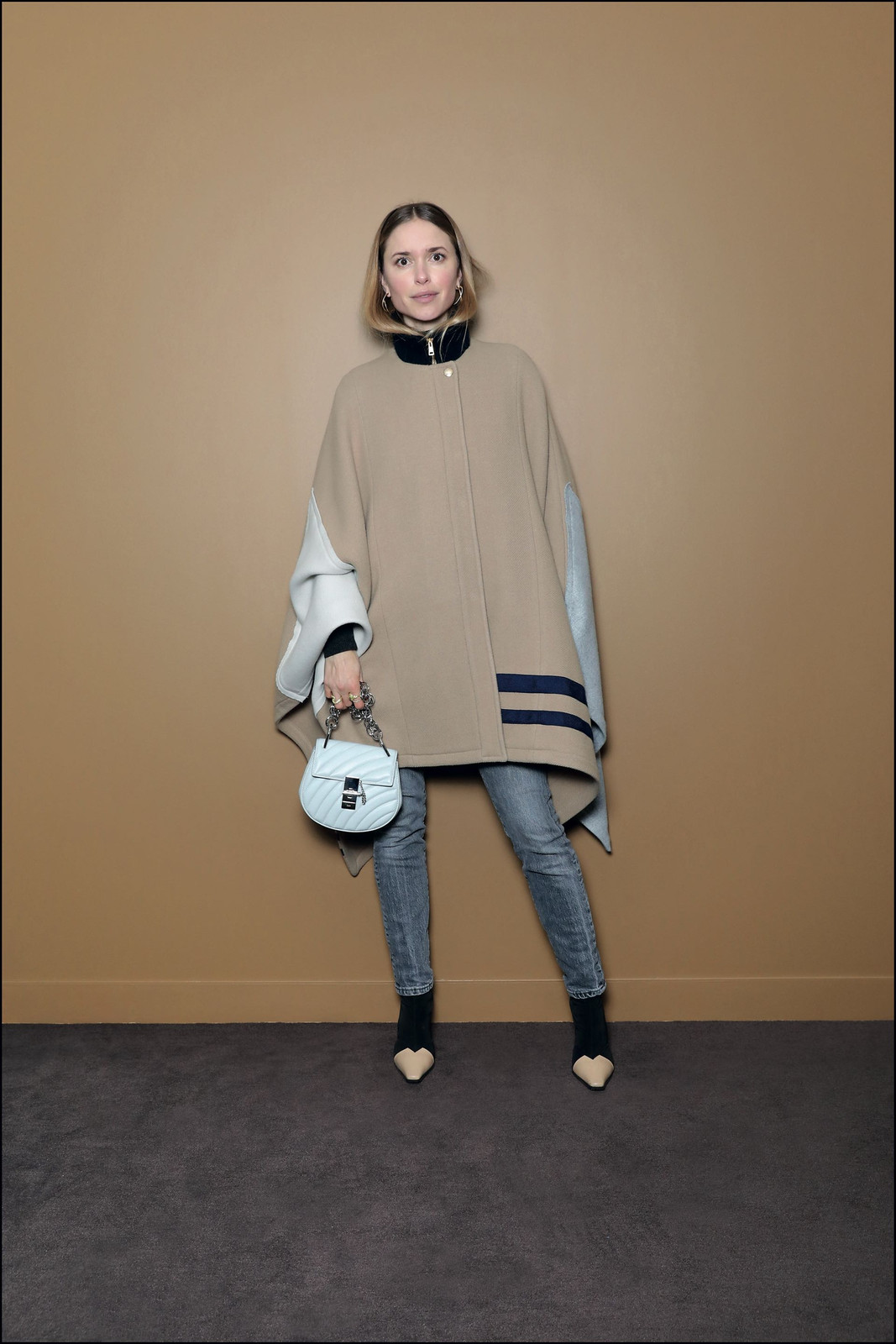 Pointed-Toe Sock Boots Outfit Idea Pointed-Toe Sock Boots Outfit Idea — Scandi Outfits 2027