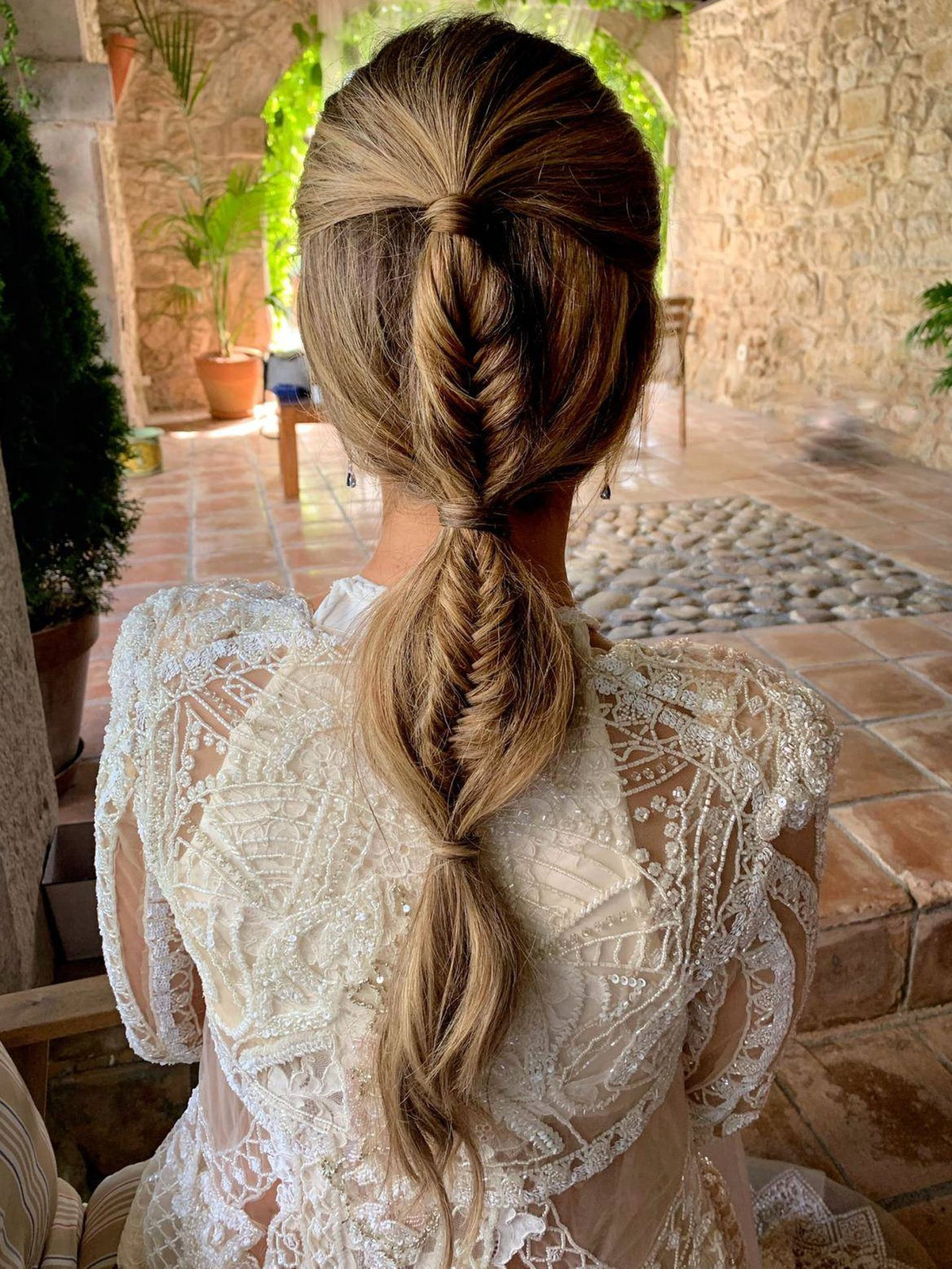 Half-Up Fishtail Braid Half-Up Fishtail Braid — Hairstyles 2027 for Hot Weather