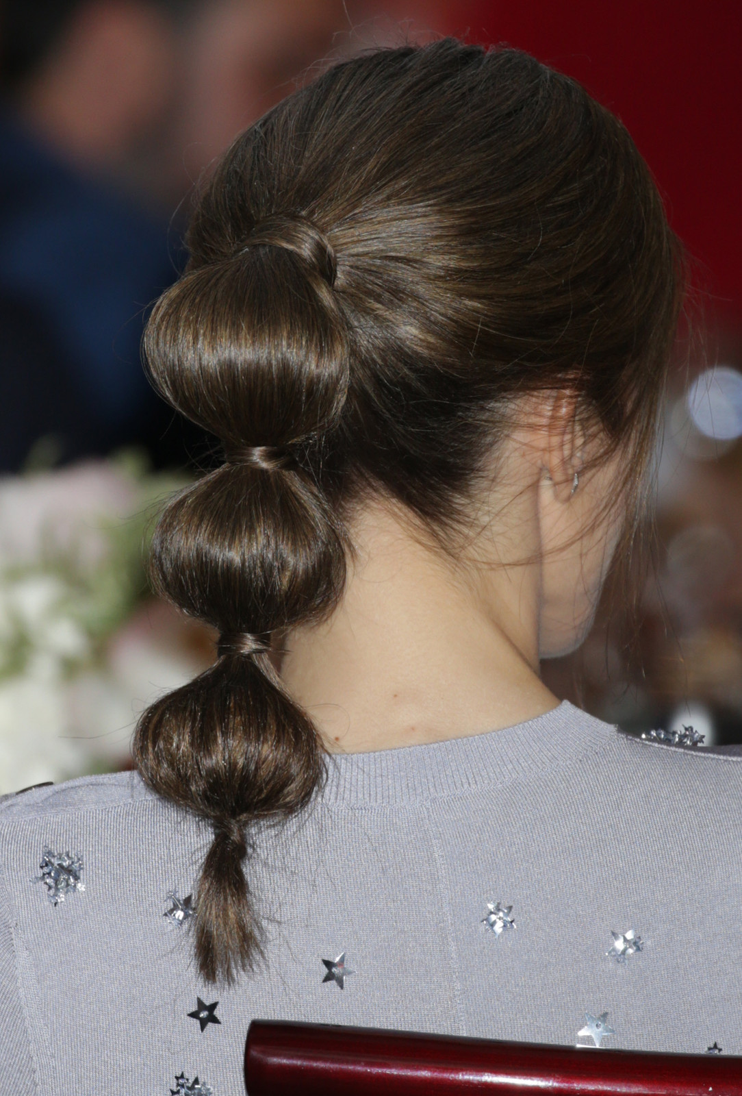 Segmented Bubble Ponytail — Wedding Guest Updos 2027