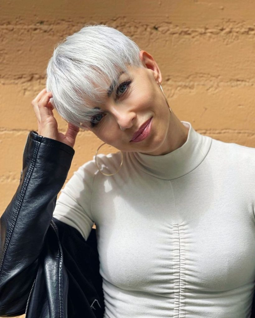 Ash Blonde Visual Idea Ash Blonde Visual Idea — Wedding Pixie 2027
