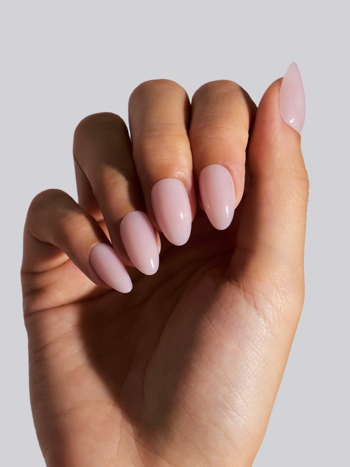 Milky Pink Almond Nails Milky Pink Almond Nails — Almond Nails 2027 for Short Nail Beds
