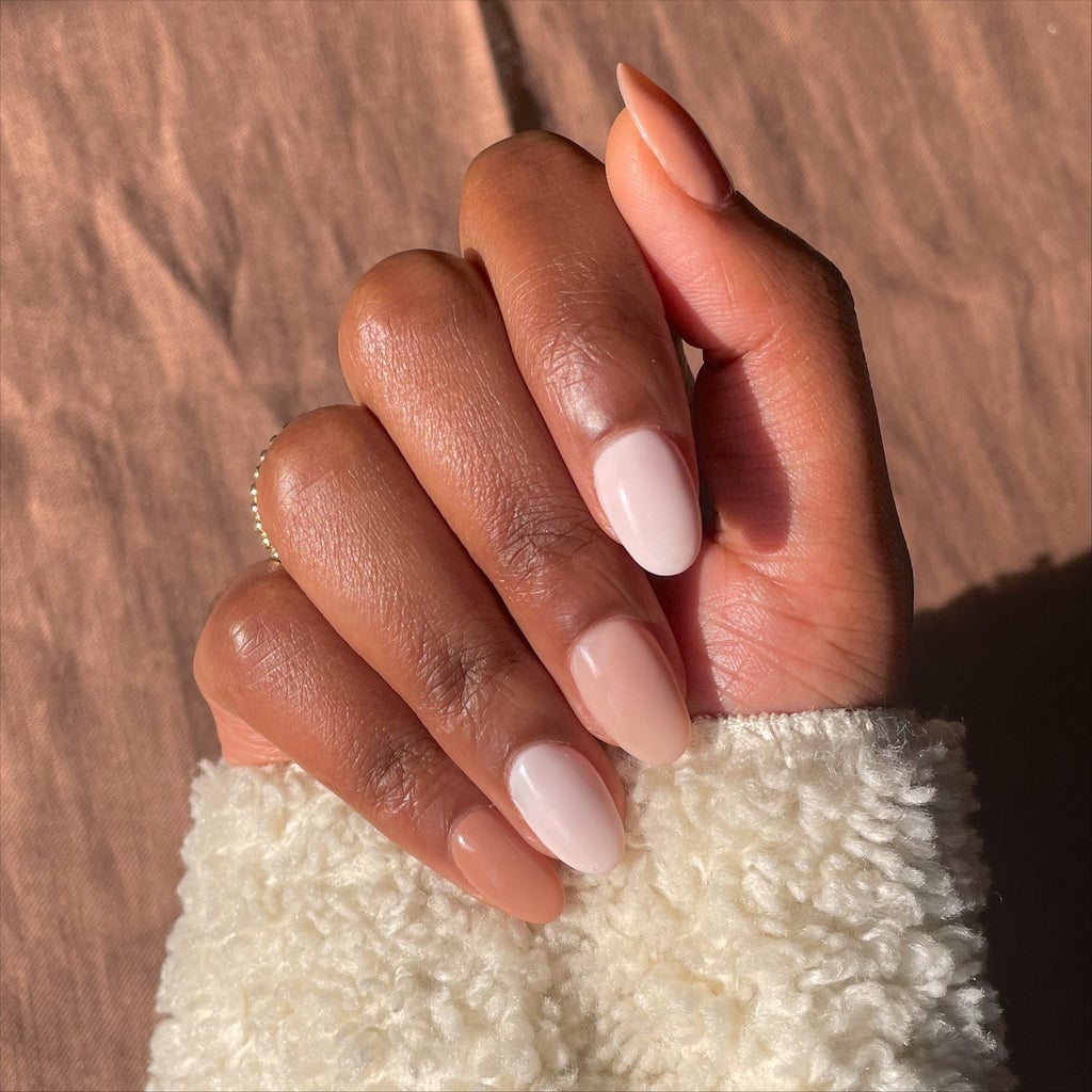 Soft Pink French Tip Almond Nails Soft Pink French Tip Almond Nails — Almond Nails 2027 for Short Nail Beds