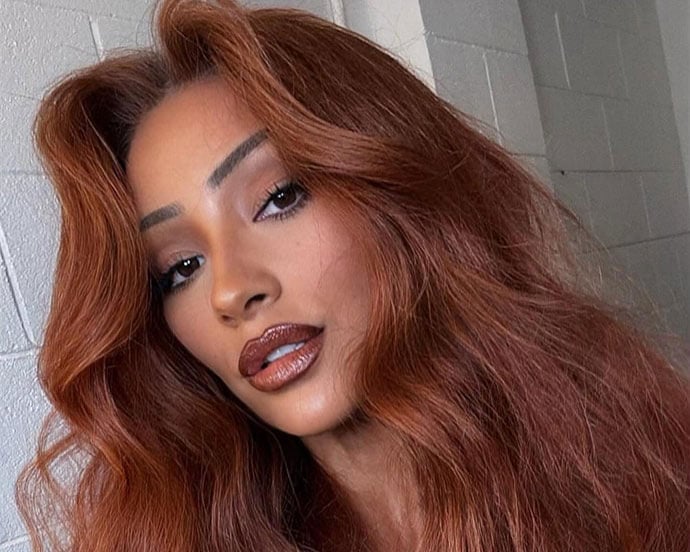 Collarbone Cowboy Copper With Full Bangs — Auburn Hair 2027 for Latinas