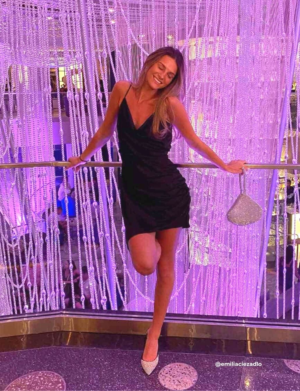 Black ruched spaghetti strap mini dress Black ruched spaghetti strap mini dress — Bachelorette Dress 2027 for Guest