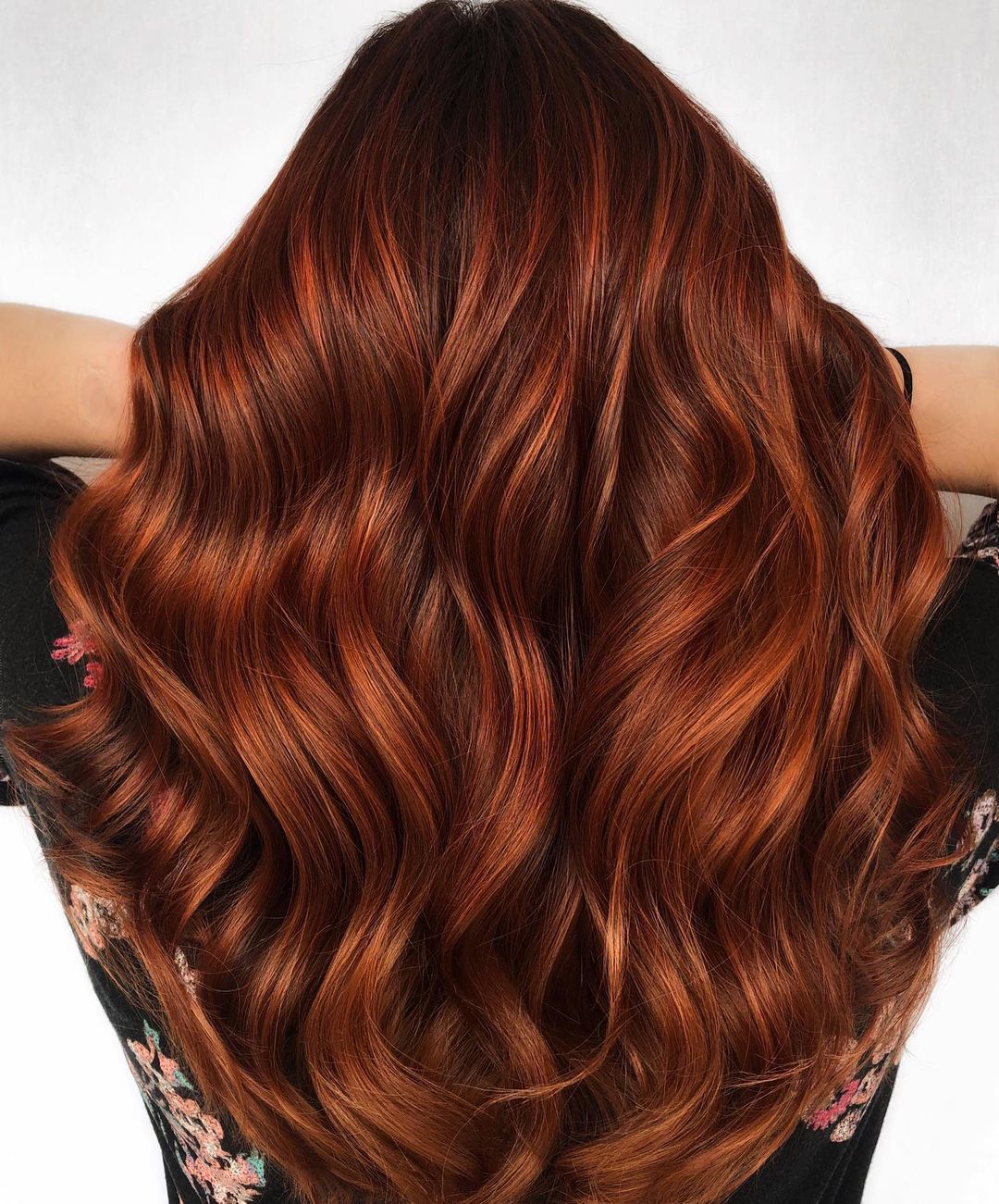Deep Red With Copper and Auburn Balayage Deep Red With Copper and Auburn Balayage — Balayage on Red Hair 2027