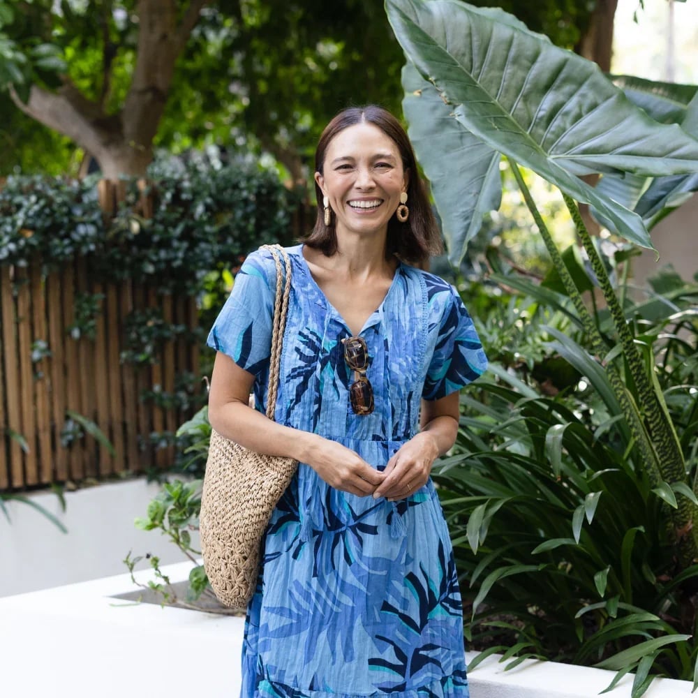 Floral print midi dress for resort wear Bali Outfits 2027