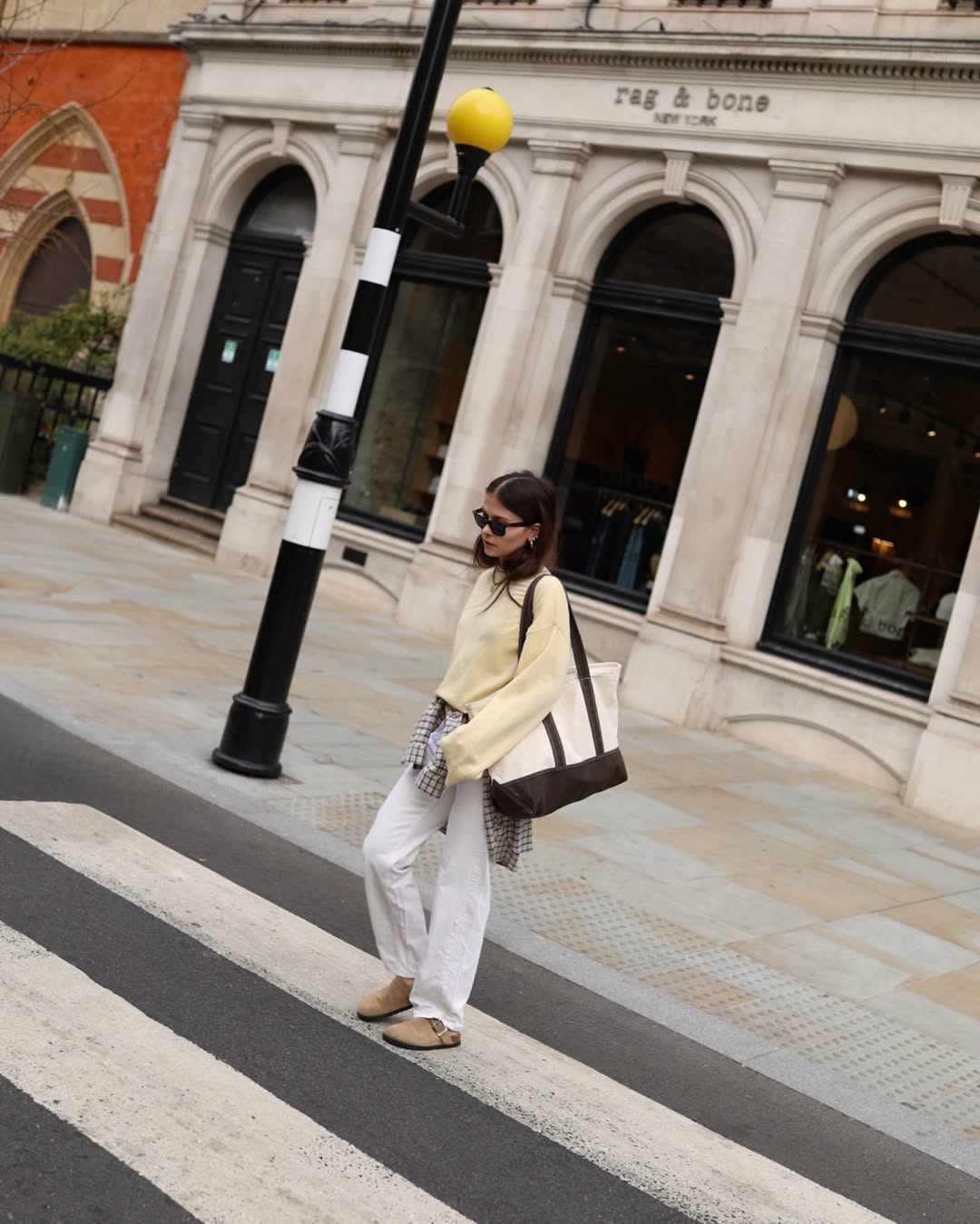 Plaid Shirt and Sweatshirt with Birkenstocks Plaid Shirt and Sweatshirt with Birkenstocks — Birkenstock Boston Outfits 2027