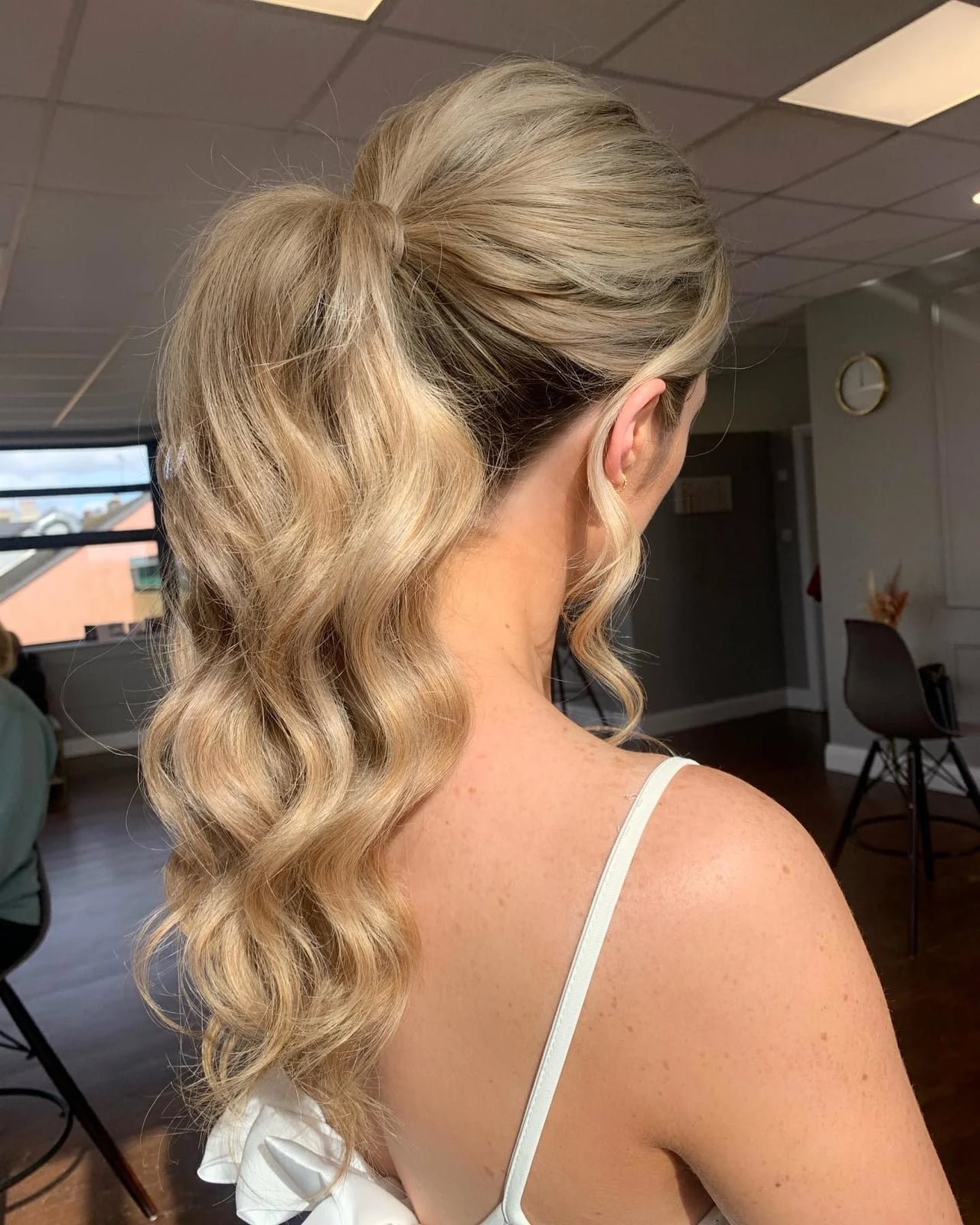 Voluminous Wavy Blonde Ponytail Voluminous Wavy Blonde Ponytail — Birthday Ponytail Hairstyles 2027