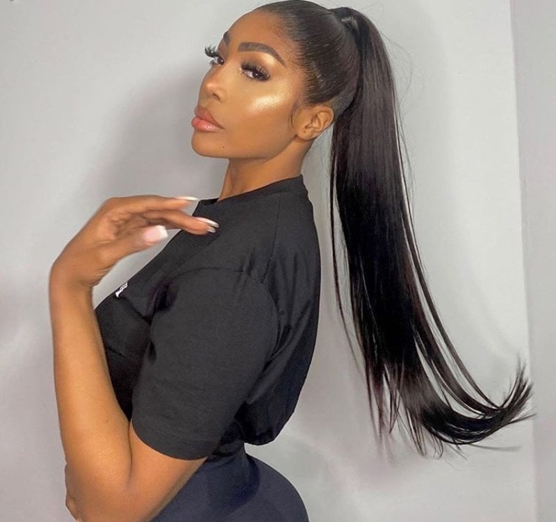 High Sleek Black Ponytail High Sleek Black Ponytail — Birthday Ponytail Hairstyles 2027