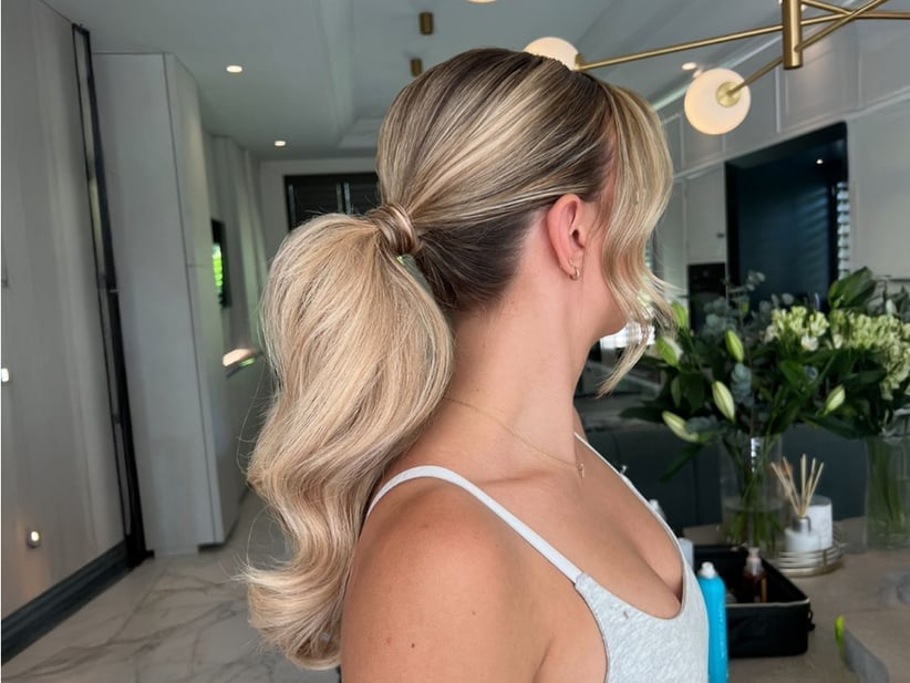 High Ash Blonde Ponytail With Wavy Texture High Ash Blonde Ponytail With Wavy Texture — Birthday Ponytail Hairstyles 2027