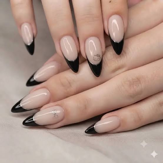 Hello Kitty Nails for Girls Who Never Outgrew the Bow | Mirellé Inspo