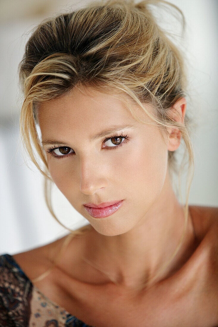 Ash Blonde Shoulder Updo With Face-Framing Tendrils Ash Blonde Shoulder Updo With Face-Framing Tendrils — Blonde Hair 2027 for Brown Eyes