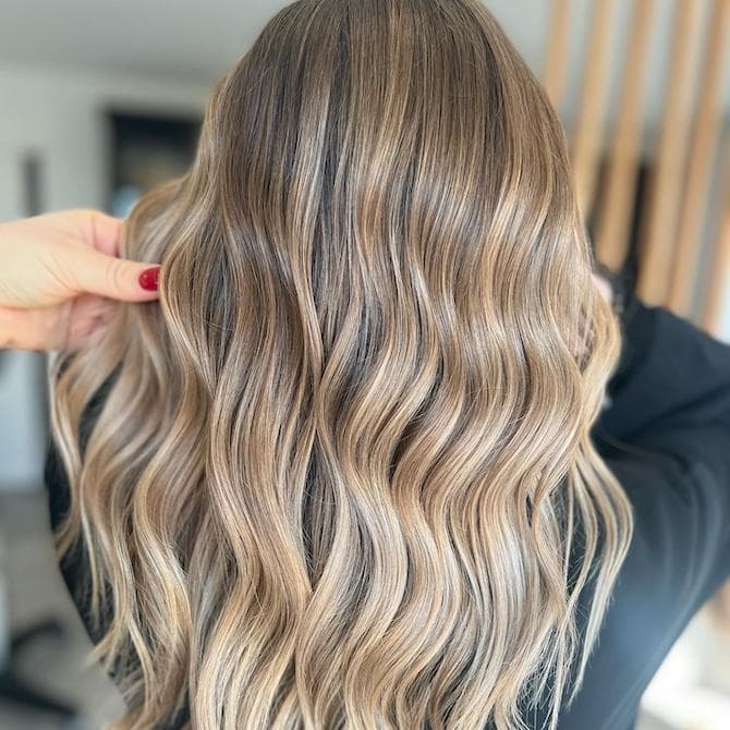 Collarbone Neutral Blonde Balayage, Office-Safe Version Collarbone Neutral Blonde Balayage, Office-Safe Version — Blonde Hair 2027 for Olive Skin