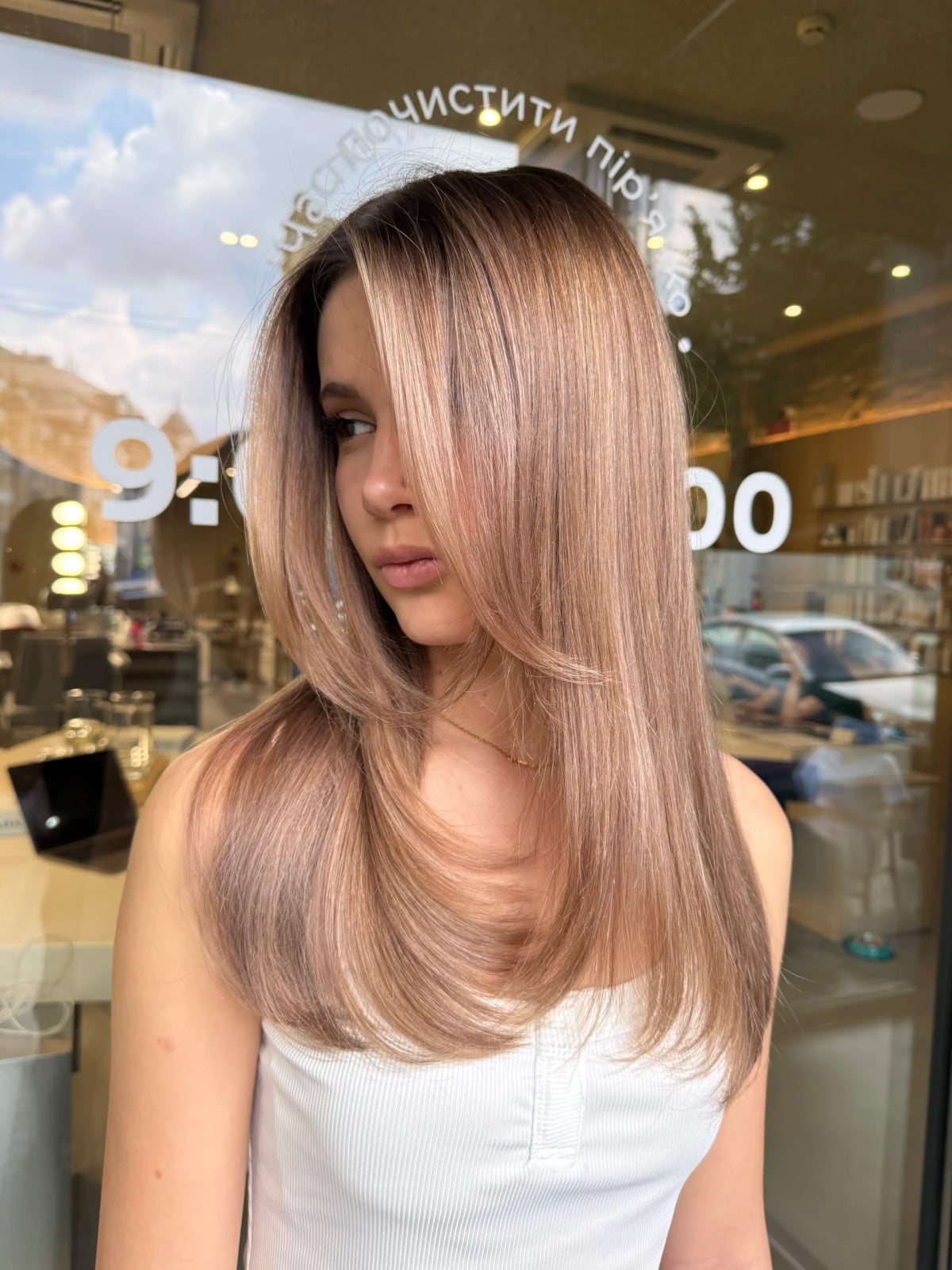 Collarbone Neutral Blonde With Subtle Highlights Collarbone Neutral Blonde With Subtle Highlights — Blonde Hair 2027 for Olive Skin